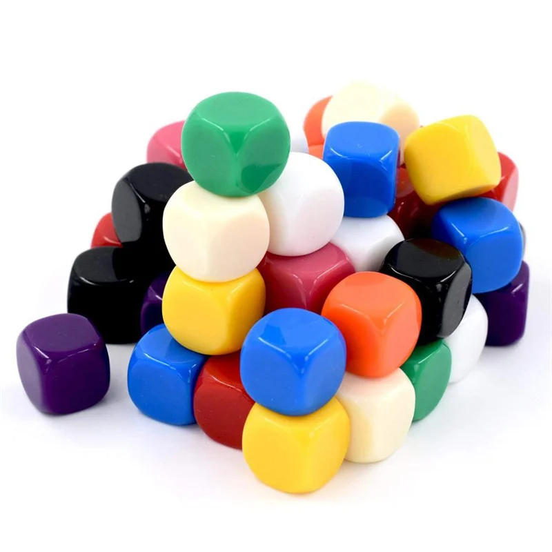 Board Game Loop - 10 Uds acrílico 16mm dados en