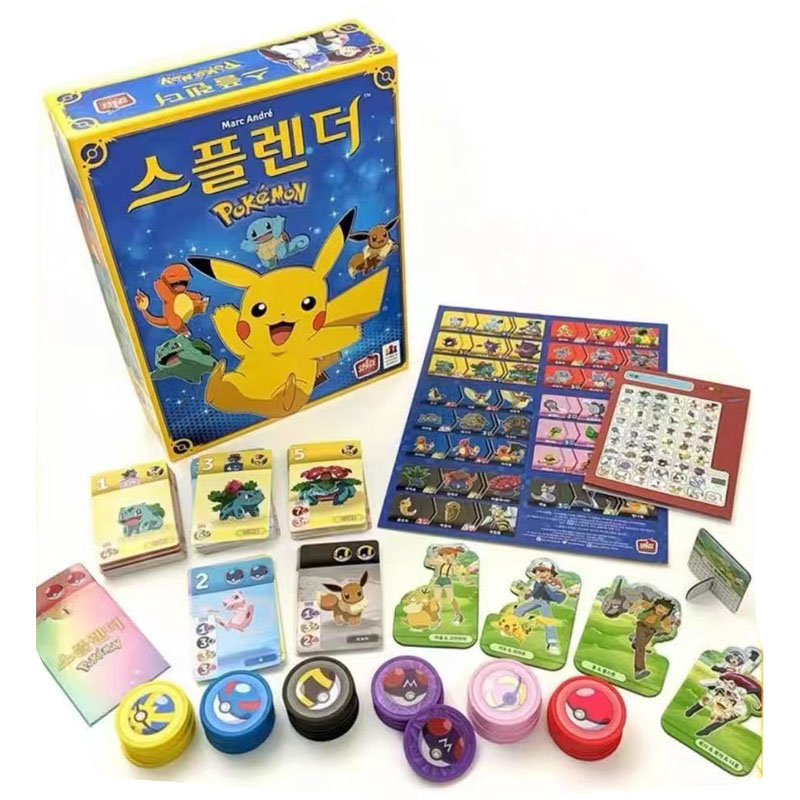 Strategy Board Game - Juegos de mesa Pokémon Dobble Splendor,