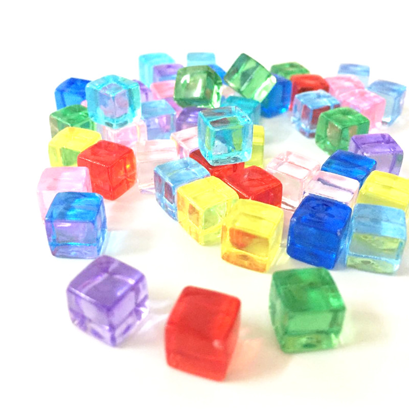 Board Game Sequence - 50 unids/set 13 colores 8mm transparente