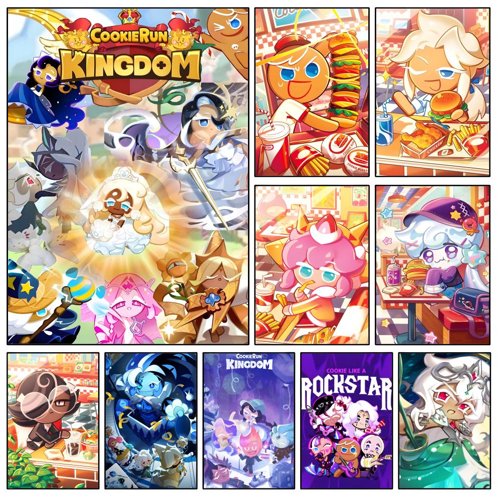 Board Game Splendor - Póster de personajes del juego Cookie