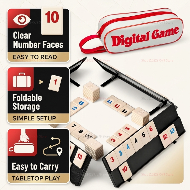 2026 Nuevo Juego de Rummy de V - Board Game Sequence reseña y precio