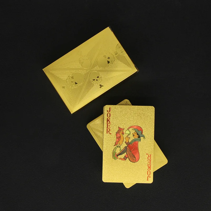 Cartas de póker de calavera de - Board Game With Chips reseña y precio