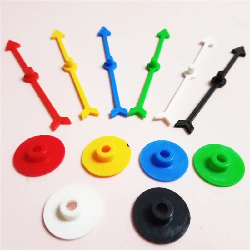 6PCS10CM 4,5 cm 7,5 cm 4 pulga - Board Game With Chips reseña y precio