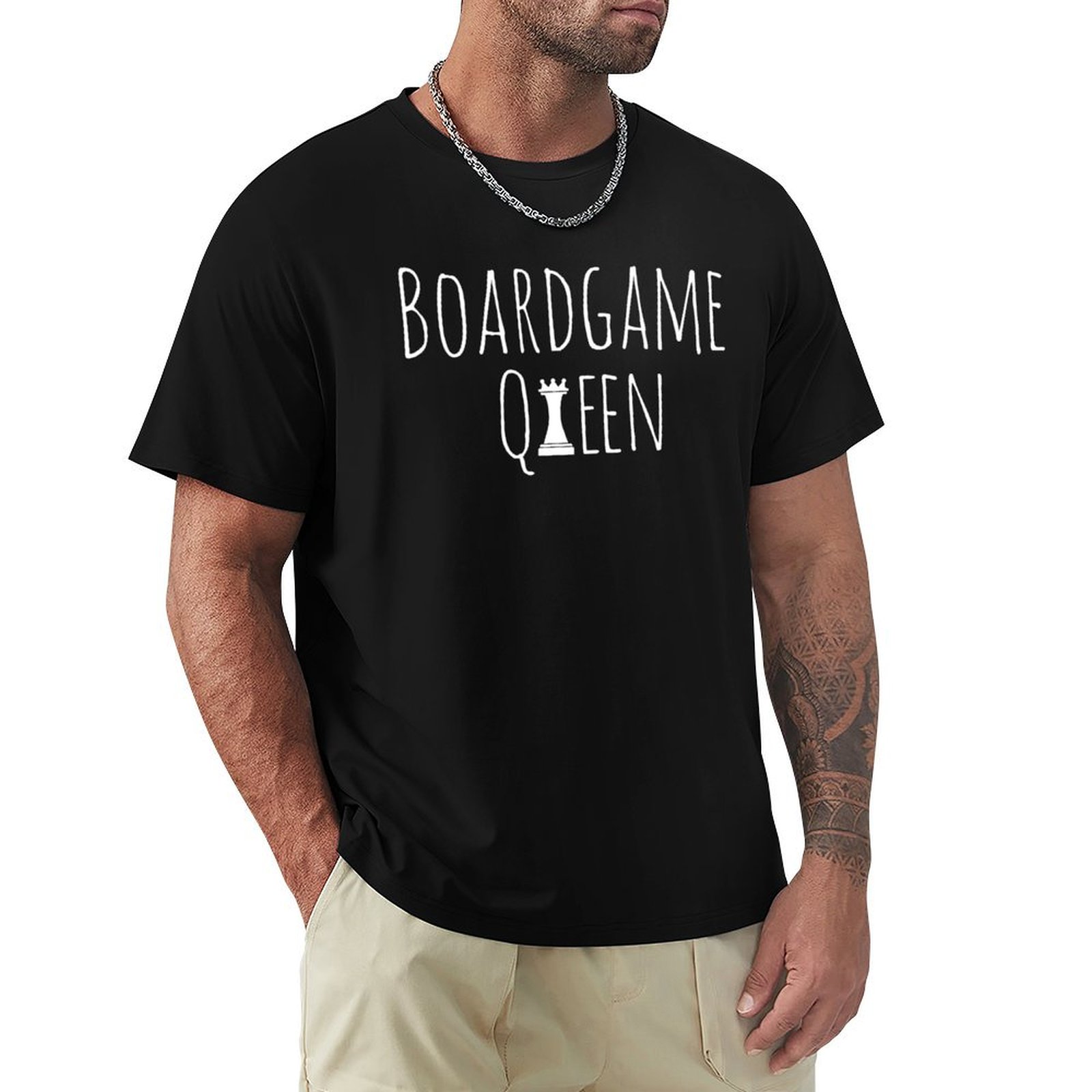 Camiseta Queen de Boardgame, C - Board Game Queen reseña y precio