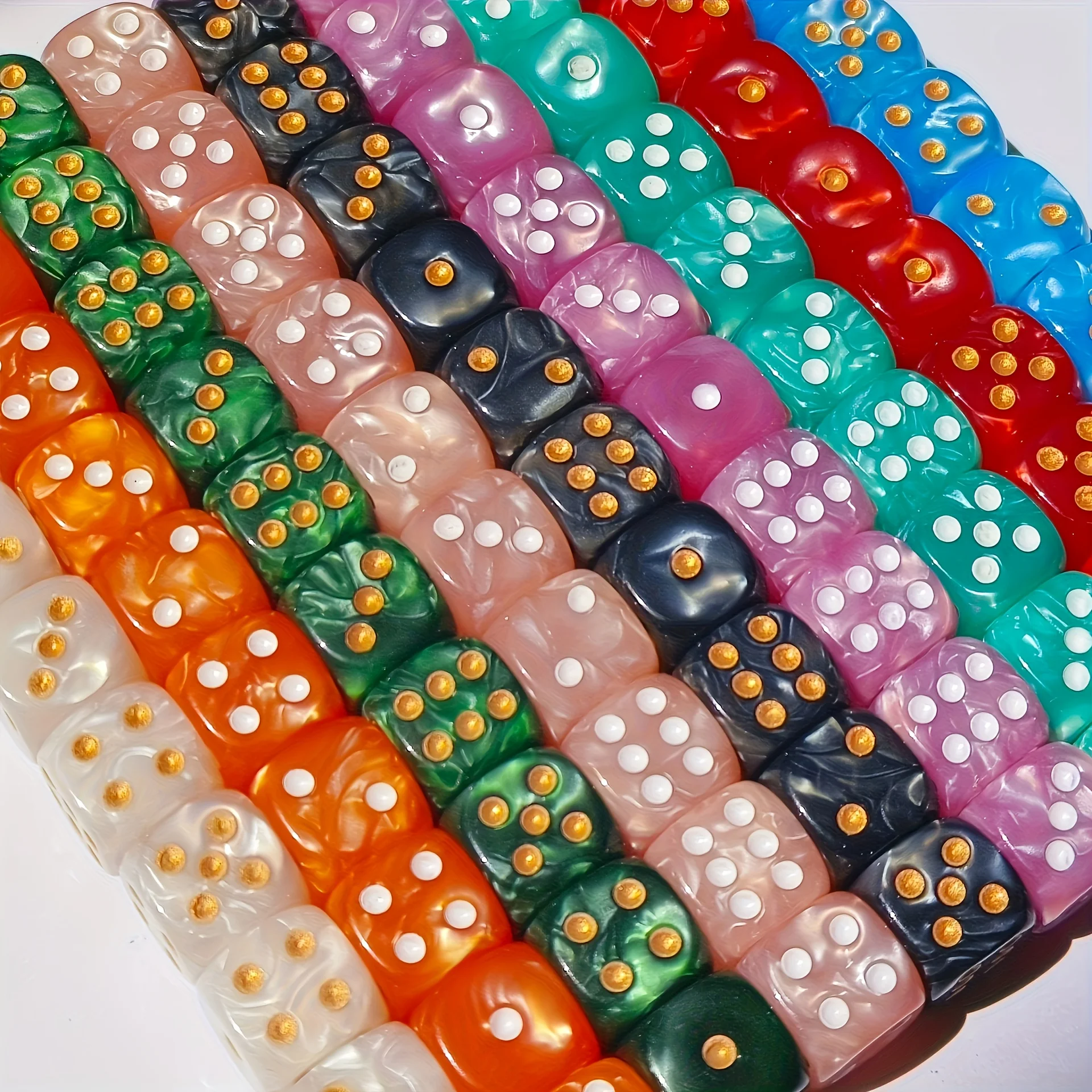 10 dados D6 de 12 mm con diseñ - Board Game Loop reseña y precio