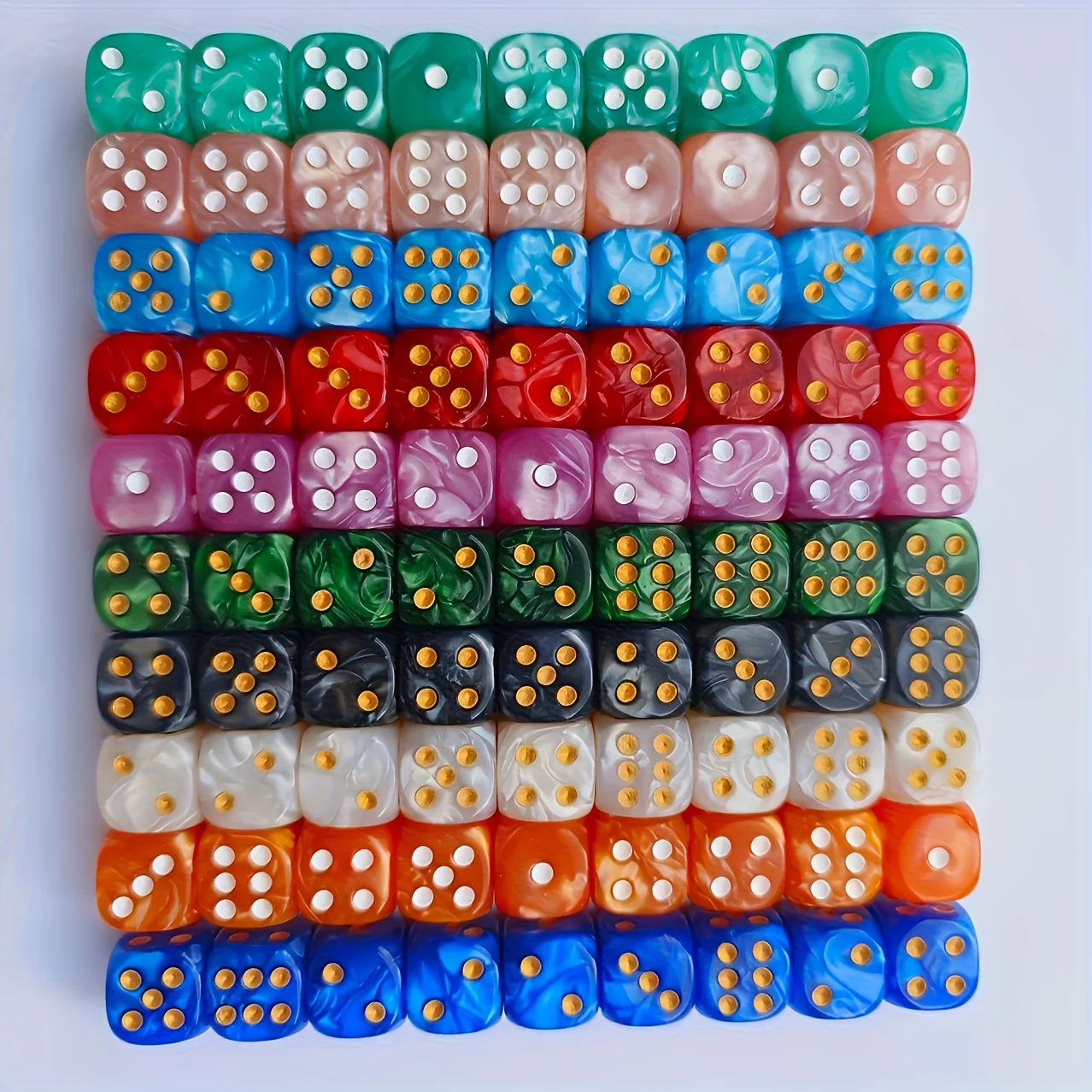 10 dados D6 de 12 mm con diseñ - Board Game Loop reseña y precio