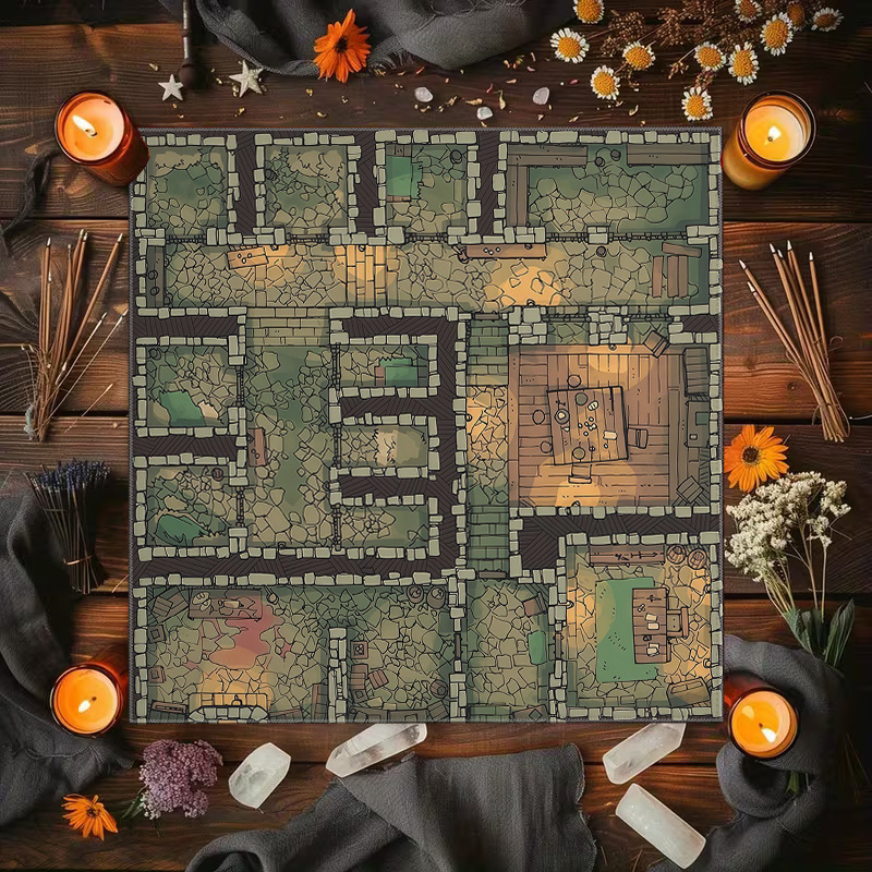 1 mantel de juego Dungeon Maze - Board Game Maker reseña y precio