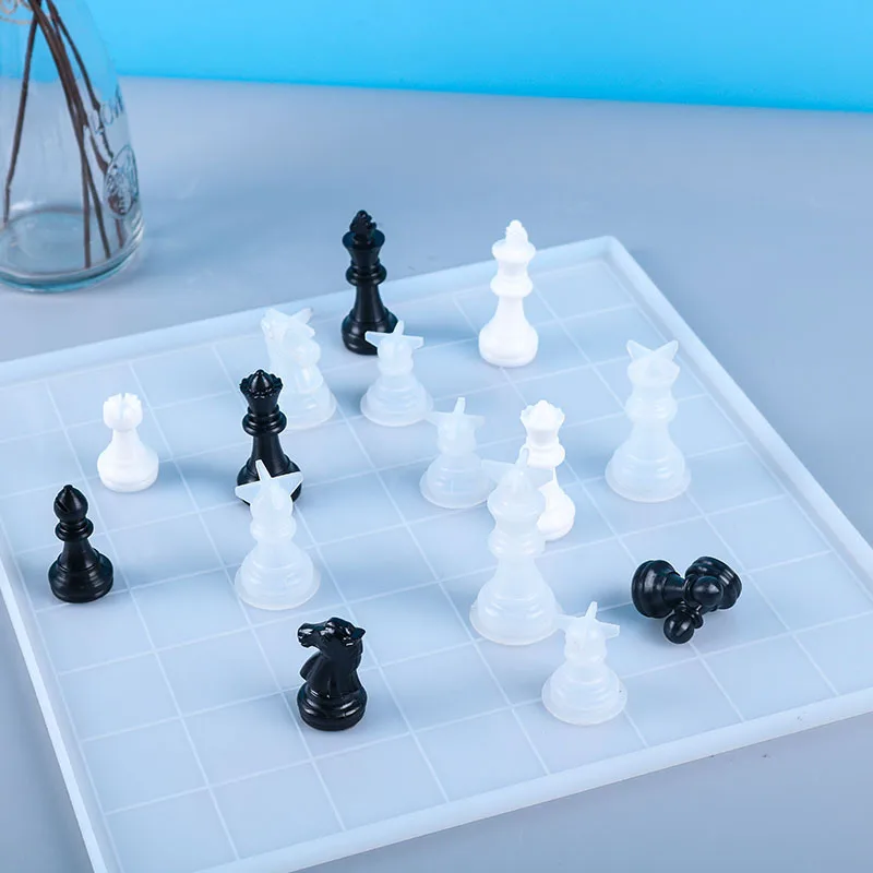 Moldes de Silicona para Ajedre - Board Games reseña y precio