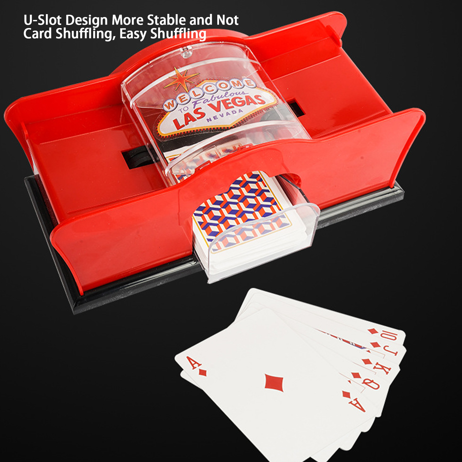 Máquina mezcladora de cartas d - Board Game Maker reseña y precio