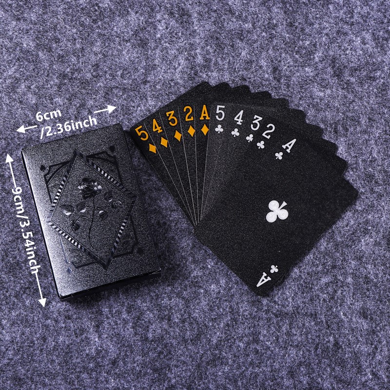 Juego de cartas de Color negro - Board Game With Chips reseña y precio